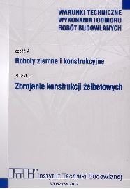 WTWiORB - cz.A: Roboty ziemne i konstrukcyjne. 6 - Zbrojenie konstrukcji żelbetowych