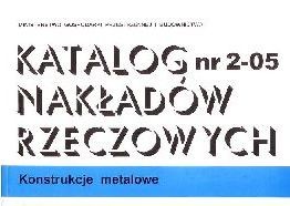 KNR 2-05 W - konstrukcje metalowe
