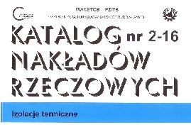 KNR 2-16 W - izolacje termiczne