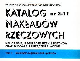 KNR 2-11 W cz. 1 - melioracje, regulacje rzek i potoków