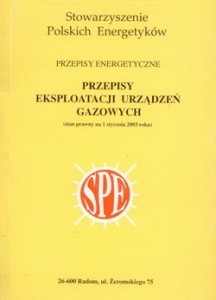Przepisy eksploatacji urządzeń gazowych