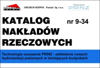 KNR 9-34 - Technologia osuszania PRINZ - zakładanie nowych hydroizolacji poziomych w istniejących budynkach