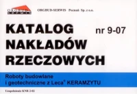 KNR 9-07 - roboty z Leca KERAMZYTU