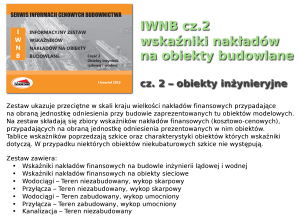 IWNB (2026 - abonament roczny) - wycena obiektów inżynieryjnych cz. II - PDF