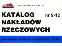 KNR 9-12 - izolacje PAROC