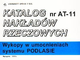 KNR AT-11 - wykopy w umocnieniach PODLASIE