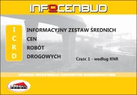 ICRD1 - ceny robót drogowych wg KNR - książka