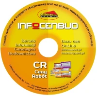 CR-CD - ceny robót, asortymentów, obiektów - płyta CD - tylko do wybranych programów kosztorysowych