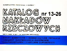 KNR 13-26 - remonty i modernizacje instalacji elektrycznych