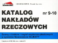 KNR 9-10 - ściany Nowoczesne SILIKATY