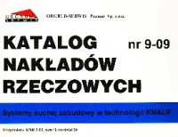 KNR 9-09 - systemy suchej zabudowy KNAUF - wersja PDF