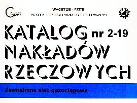 KNR 2-19 W - sieć gazociągowa