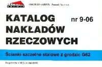 KNR 9-06 - ścianki szczelne G62