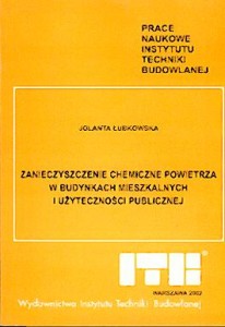 Zanieczyszczenie chemiczne powietrza w budynkach mieszkalnych i użyteczności publicznej