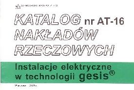 KNR AT-16 - instalacje elektryczne gesis