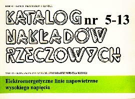 KNR 5-13 - napowietrzne linie wysokiego napięcia