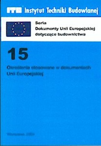 Określenia stosowane w dokumentach Unii Europejskiej