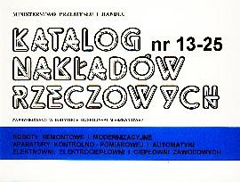 KNR 13-25 - remonty i modernizacyje aparatury kontrolno-pomiarowej 
