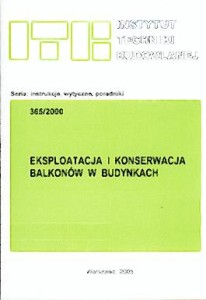 Eksploatacja i konserwacja balkonów w budynkach