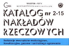 KNR 2-15 W - instalacje wod. kan. gaz i C.O.