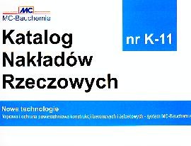 KNR K-11 - ochrona powierzchniowa konstrukcji MC Bauchemie