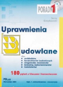 Uprawnienia budowlane, 180 pytań z kluczem i komentarzem + płyta CD