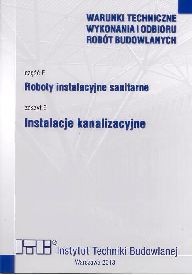 WTWiORB - cz.E: Roboty instalacyjne sanitarne. 6 - Instalacje kanalizacyjne