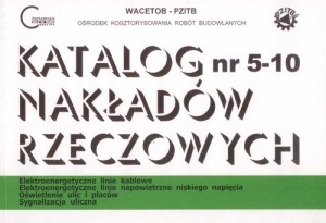 KNR 5-10 W - oświetlenie ulic, sygnalizacja uliczna