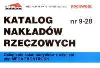 KNR 9-28 - ocieplenia ścian MEGA FRONTROCK