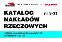 KNR 9-31 Izolacja rurociągów instalacyjnych w systemie TECLIT